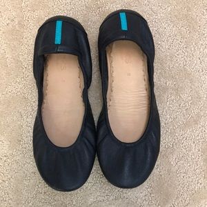 Tieks- Black Leather Size 8